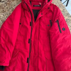 Calvin Klein Red Men's Jacket
